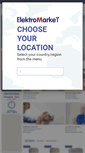 Mobile Screenshot of elektromarket.eu